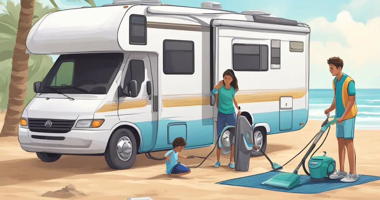 7 Tips For Keeping Sand Out Of Your RV