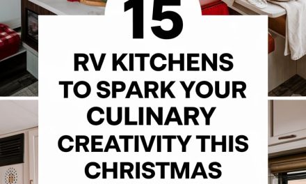 15 RV Kitchens to Spark Your Culinary Creativity This Christmas