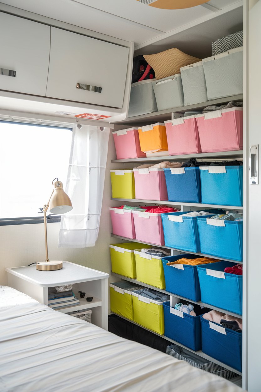 21 Space-Saving RV Bedroom Ideas for a Good Night's Sleep - rvshowoff.com