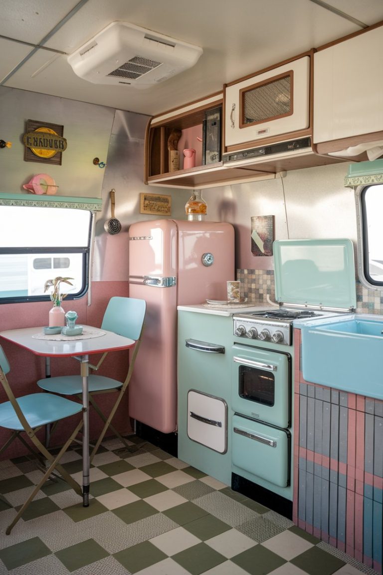 21 Inspiring RV Kitchen Layouts for Gourmet Cooking on the Go ...