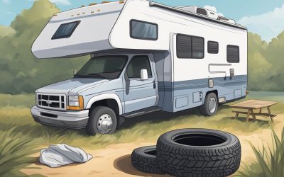 Can RV Levelers Help Change A Tire?