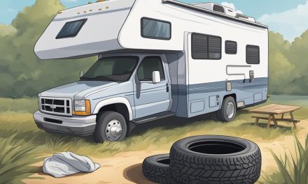 Can RV Levelers Help Change A Tire?