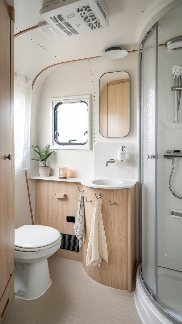 31 RV Bathrooms That Feel Like a Spa Retreat - rvshowoff.com
