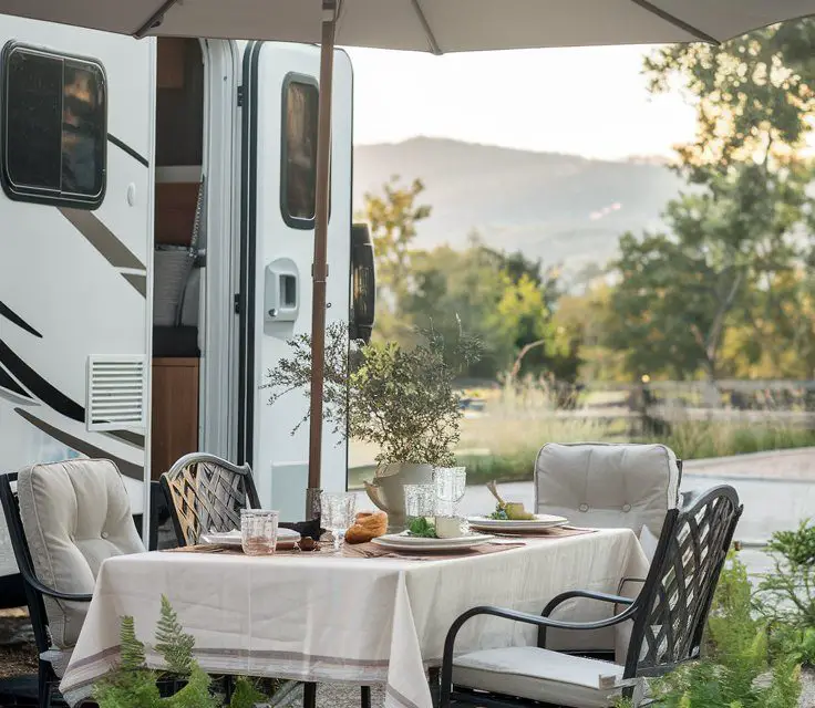 32 RV Outdoor Space Ideas To Enchance Your Camping Experience