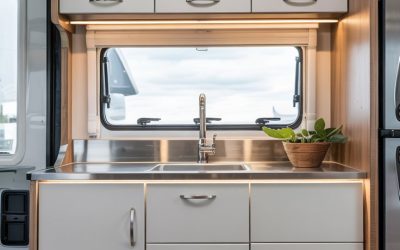 21 Modern RV Interior Kitchen Decorating Ideas