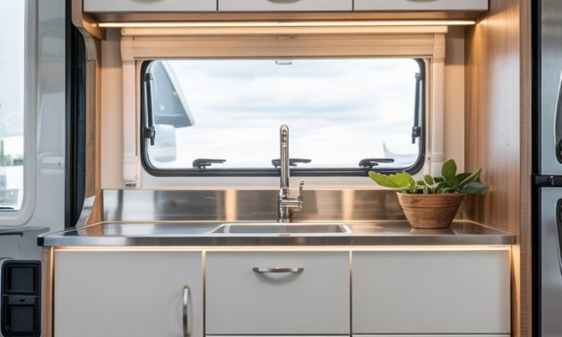 21 Modern RV Interior Kitchen Decorating Ideas