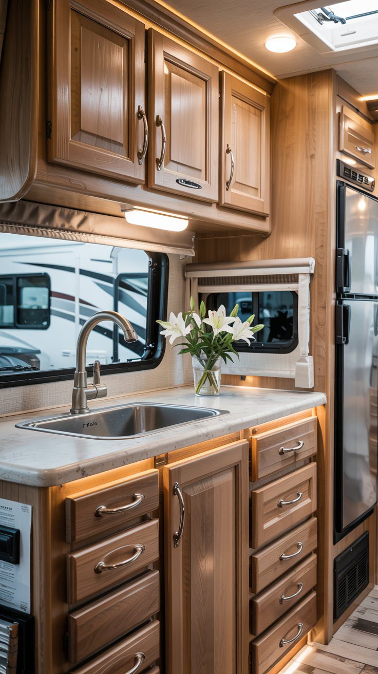 22 Class A RV Decorating Ideas for a Luxurious Travel Experience ...