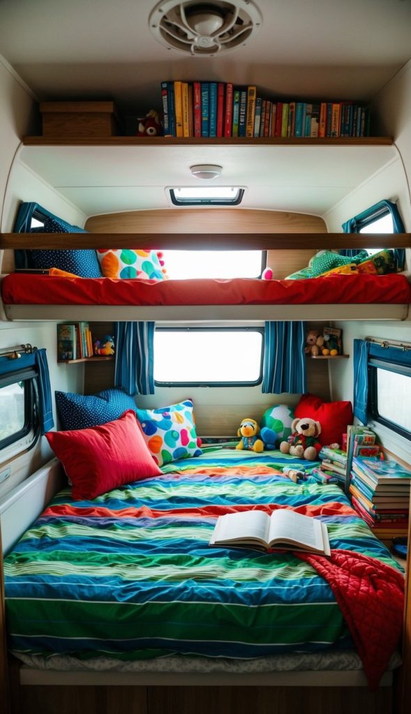 22 RV Bunk Bed Layouts That Kids Will Love - rvshowoff.com