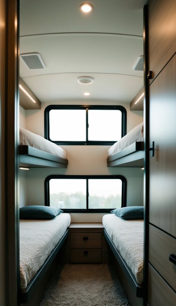 22 RV Bunk Bed Layouts That Kids Will Love - rvshowoff.com