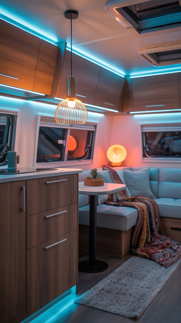 31 Avant-Garde RV Decorating Ideas for the Bold Traveler - rvshowoff.com