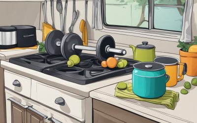 #1 Secret to Staying Fit While Cooking in a Tiny RV Kitchen