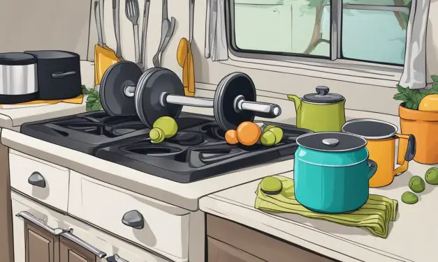 #1 Secret to Staying Fit While Cooking in a Tiny RV Kitchen