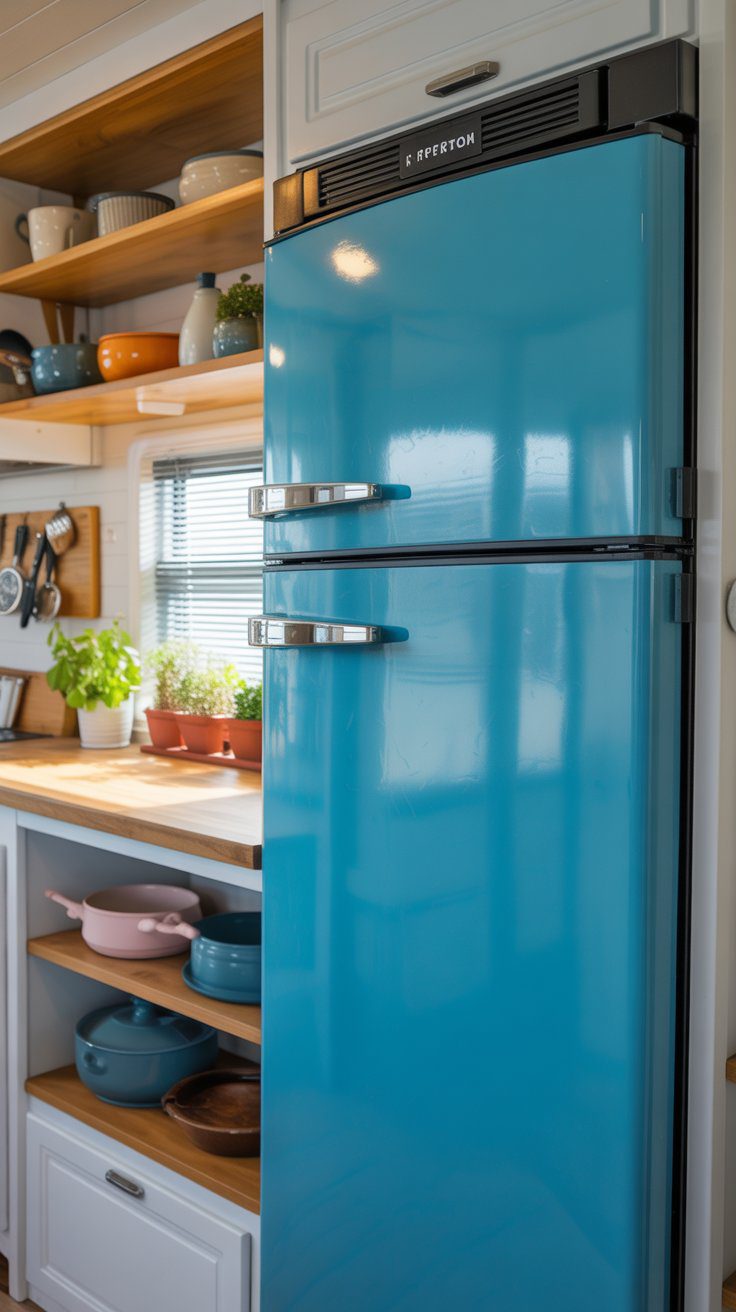 35 Blue RV Decorating Ideas for a Calm and Cool Interior - rvshowoff.com