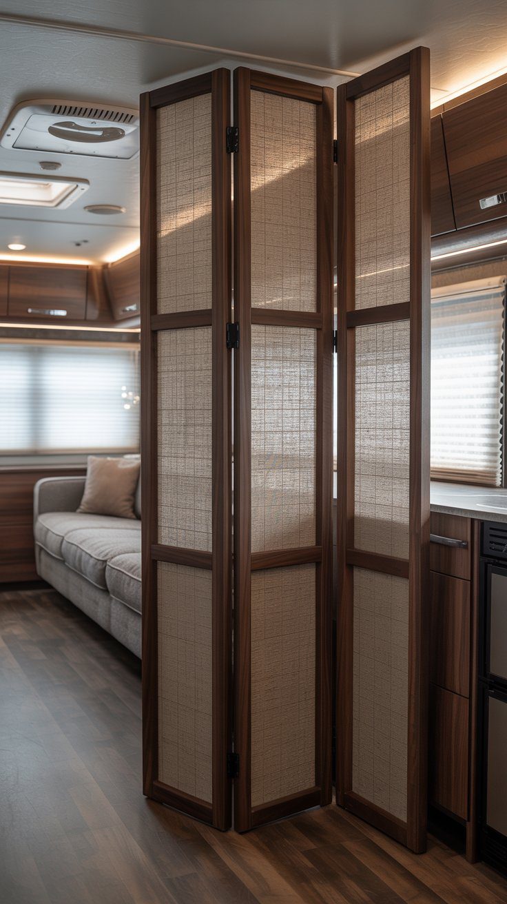 32 Dark Wood RV Decorating Ideas for an Elegant Look - rvshowoff.com