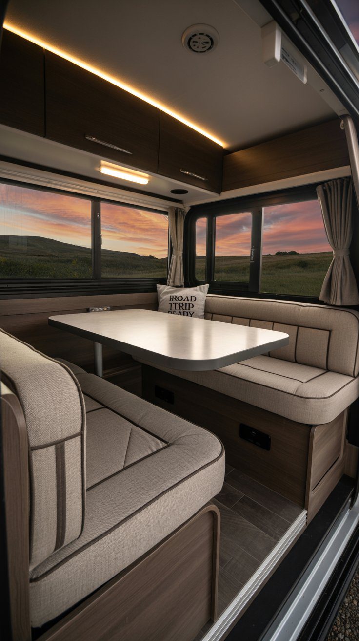 33 Functional RV Dining Areas for Family Meals on the Road - rvshowoff.com