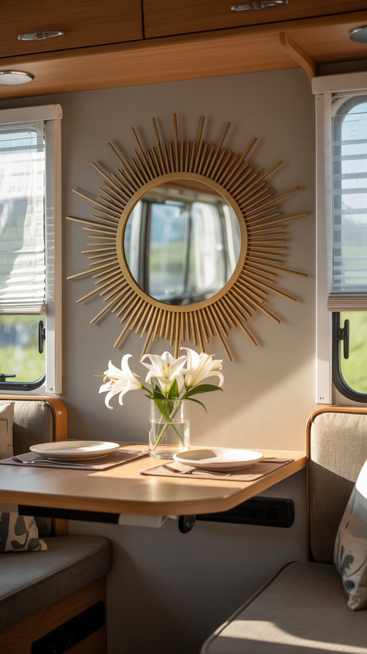 31 Dinette RV Decorating Ideas for a Cozy Dining Space - rvshowoff.com