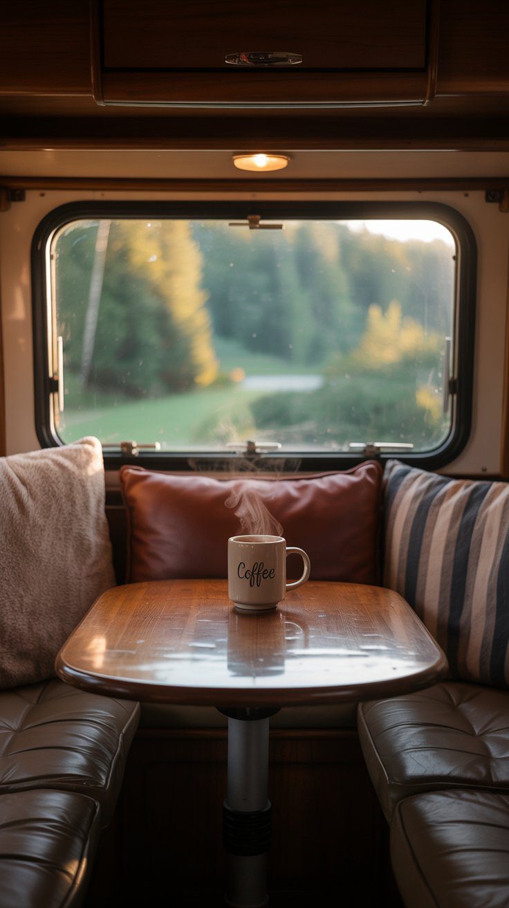 33 Functional RV Dining Areas for Family Meals on the Road - rvshowoff.com