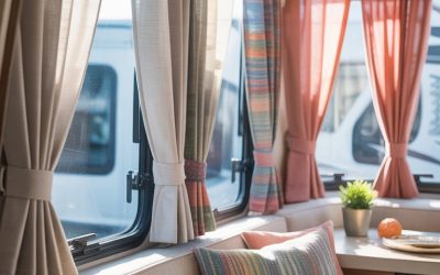 23 Stylish RV Decorating Ideas for Curtains