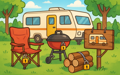 5 Bizarre Things Thieves Target at Your Campsite (And How to Stop Them!)