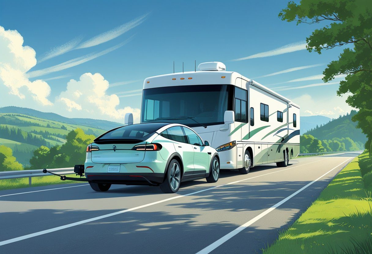 Can Electric Cars Be Towed Behind RV? Essential Facts & Safe Methods ...