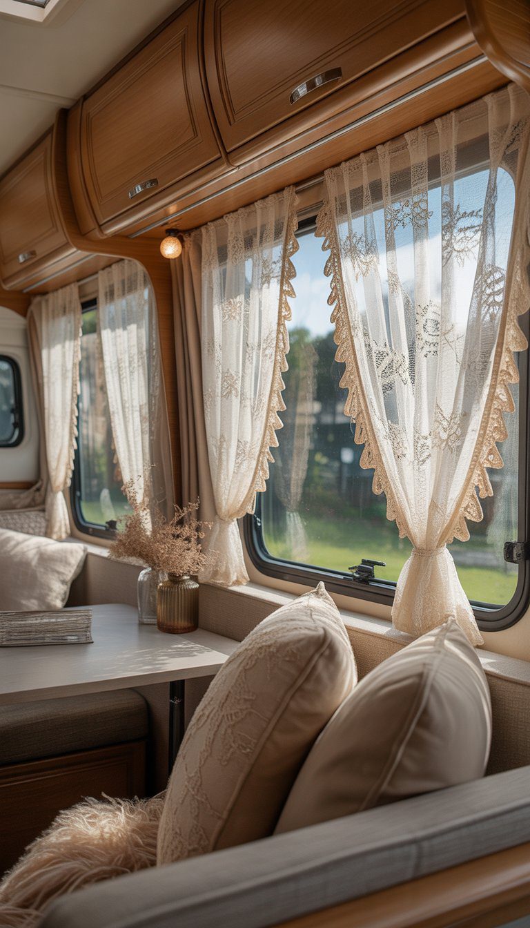 Small Rv Curtains 23 Stylish RV Decorating Ideas for Curtains - rvshowoff.com