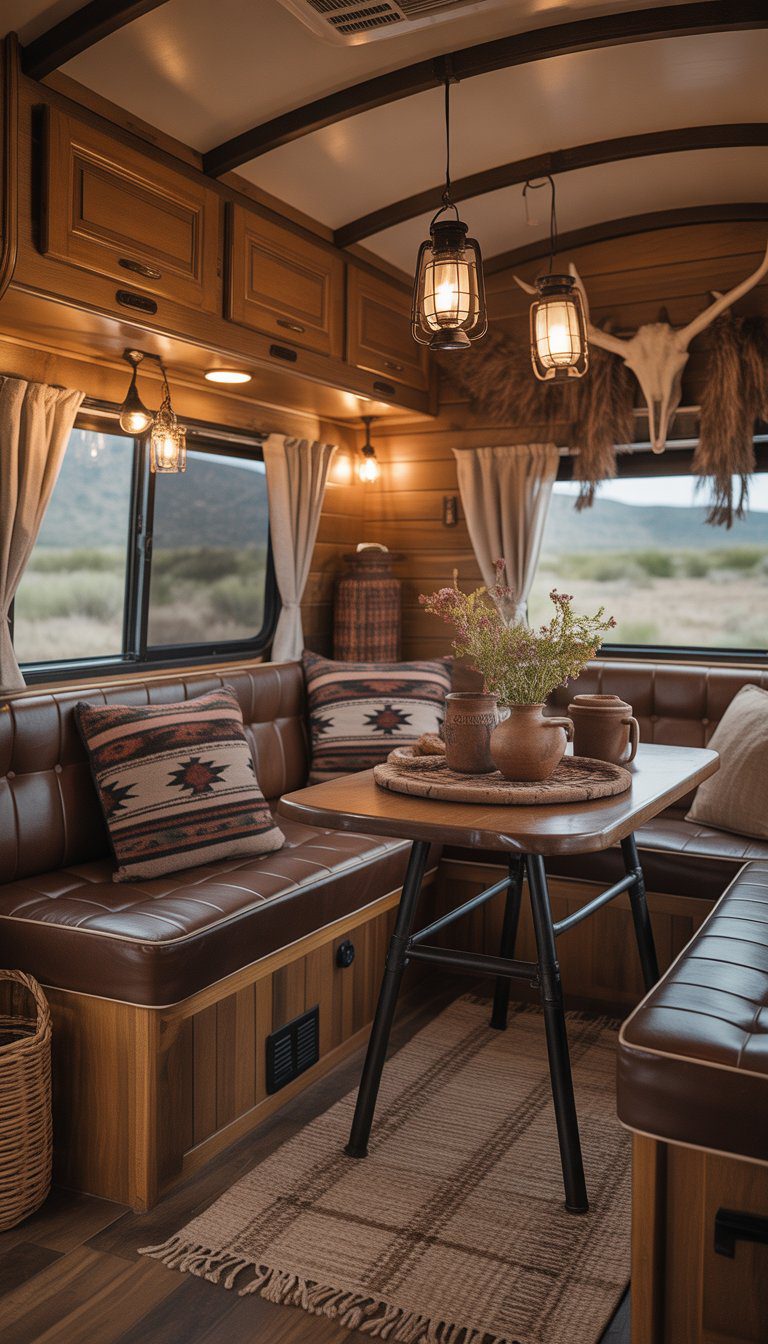 24 Western RV Decorating Ideas for a Rustic Feel - rvshowoff.com