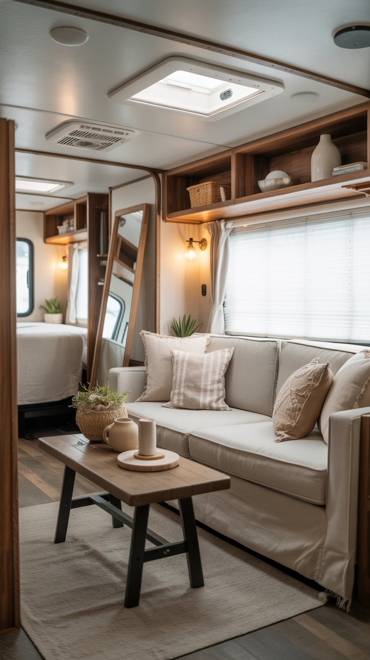 35 Serene French Country RV Living Rooms You'll Love - rvshowoff.com