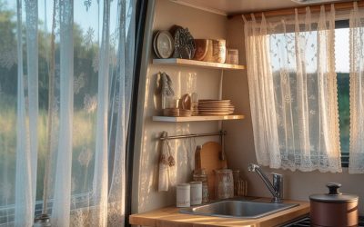 29 Secrets to Creating a Shabby Chic Camper Kitchenette