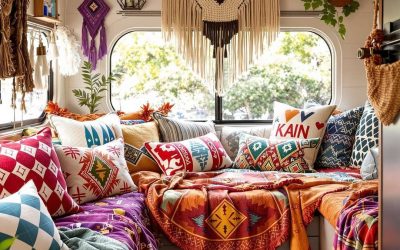 25 Eclectic RV Decorating Ideas for a Unique Interior