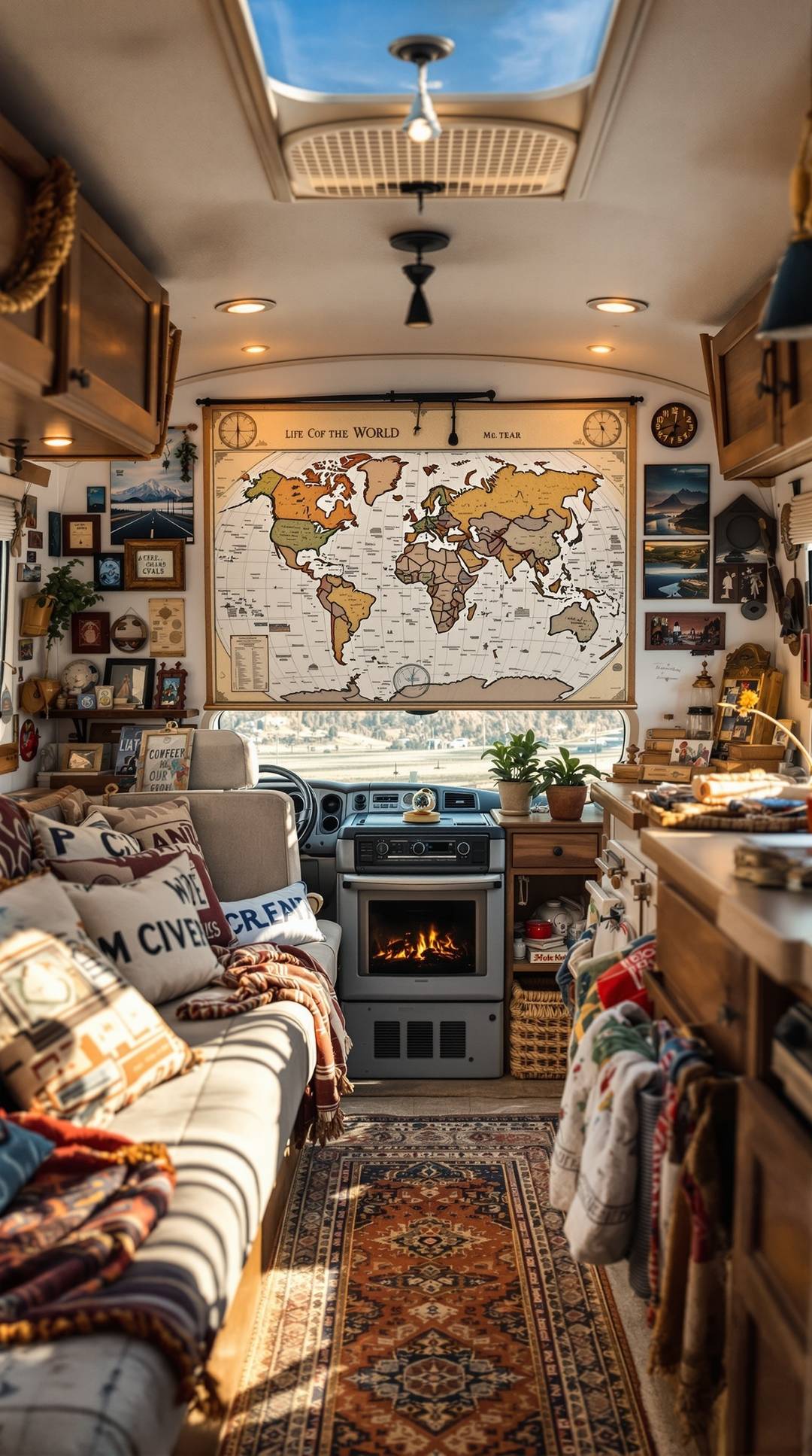 World Travel-Inspired Decor