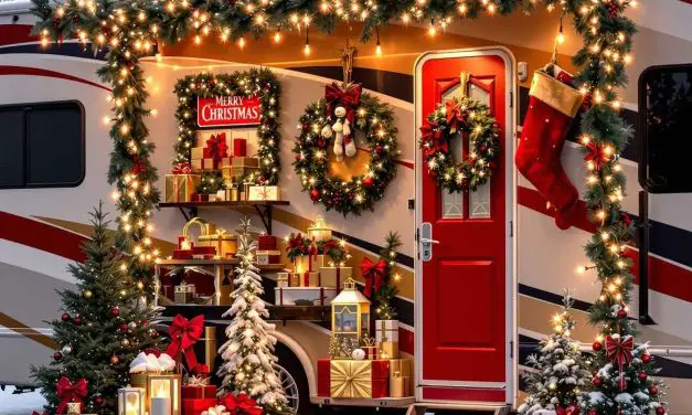 25 Outdoor Christmas Decorating Ideas for Your RV