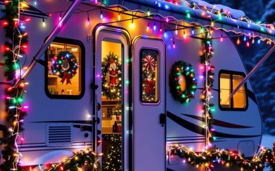 25 Festive Christmas RV Decorating Ideas