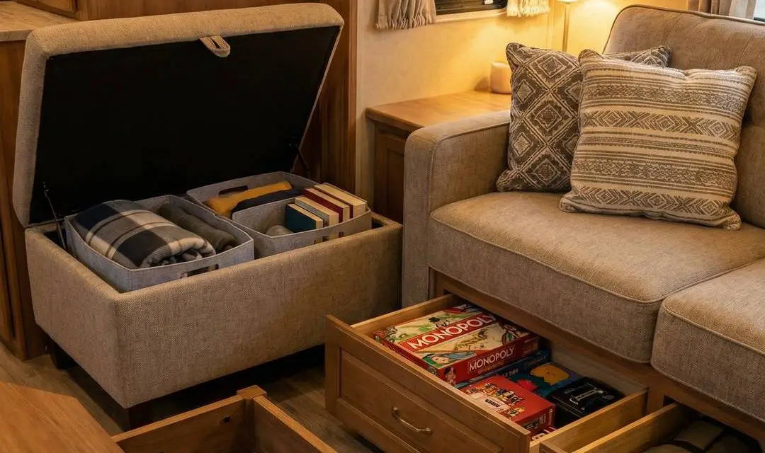 RV Living Full Time: 15 Genius Space-Saving Hacks for Small Spaces