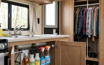 RV Living Full Time: 15 Genius Space-Saving Hacks for Small Spaces