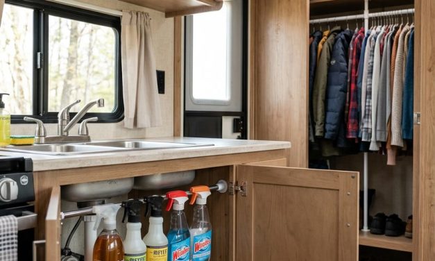 RV Living Full Time: 15 Genius Space-Saving Hacks for Small Spaces