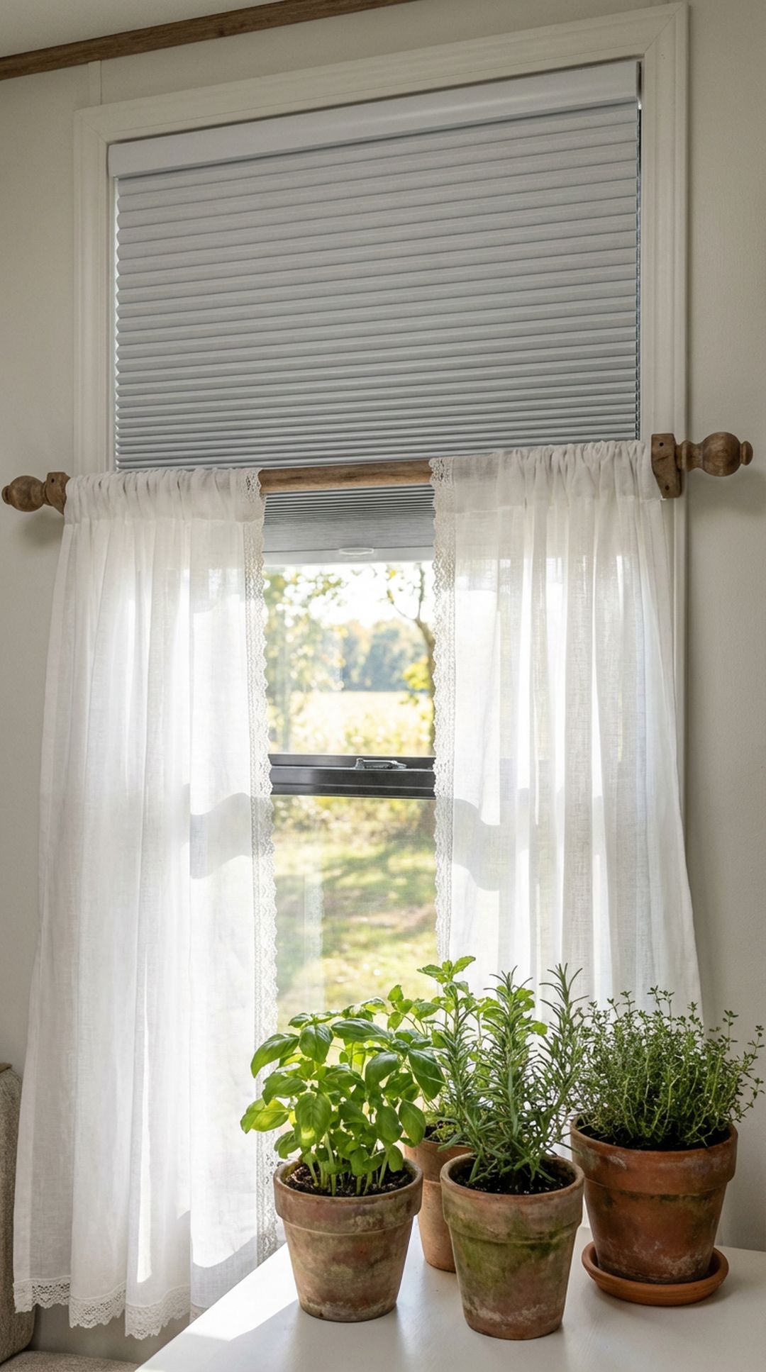 Layered Window Treatments