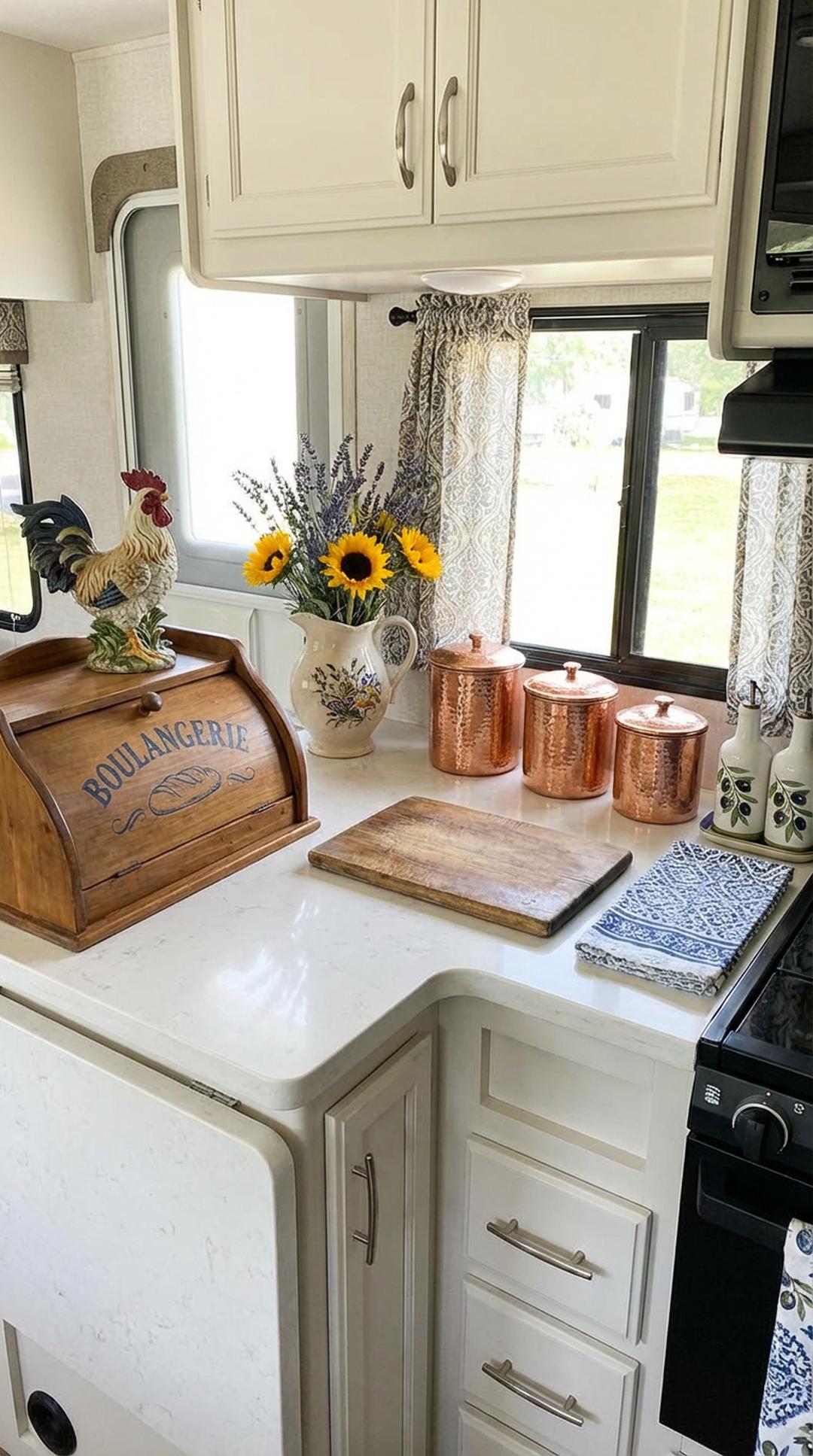 Provence-Style Counter Vignettes