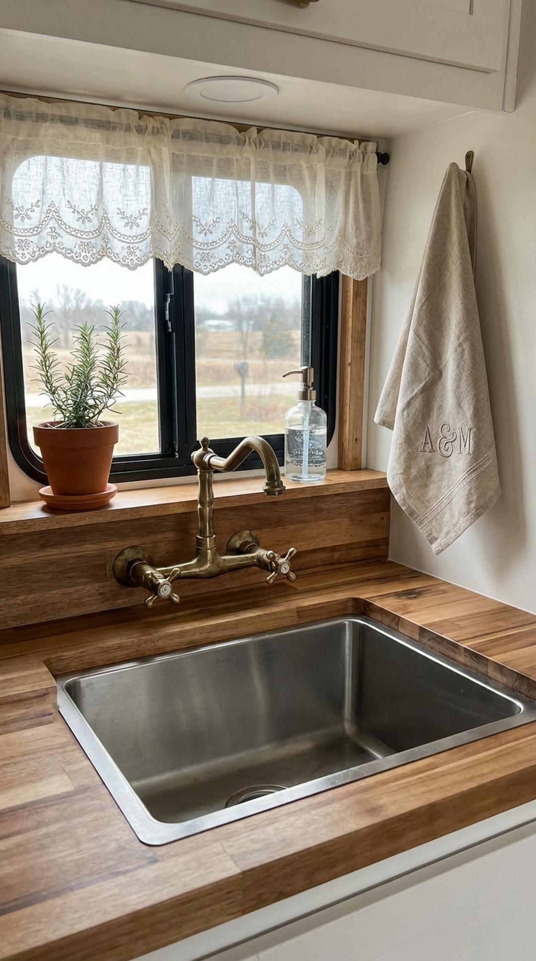 Farmhouse Sink Area Styling