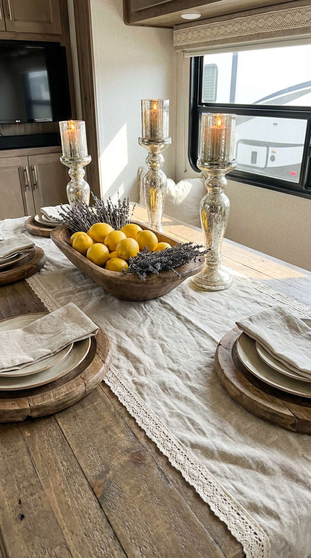 French Table Centerpiece