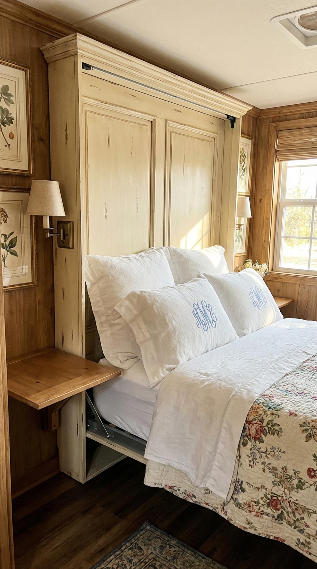 Murphy Bed with French Styling