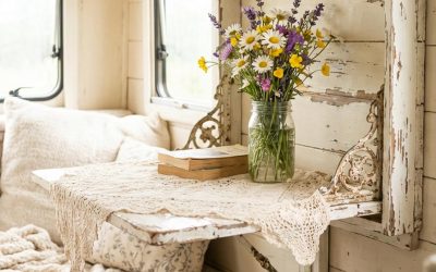 15 Space-Saving Furniture Pieces for a Shabby Chic Camper