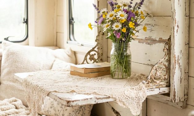 15 Space-Saving Furniture Pieces for a Shabby Chic Camper