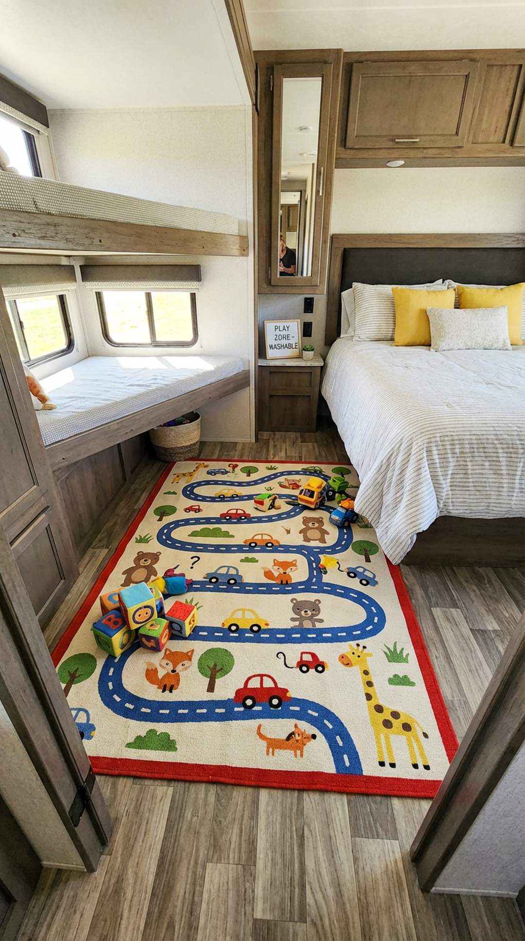 14. Washable Area Rugs for Play Zones