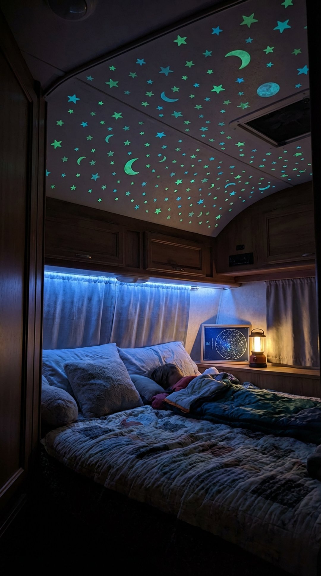 7. Glow-in-the-Dark Star Stickers on Ceiling
