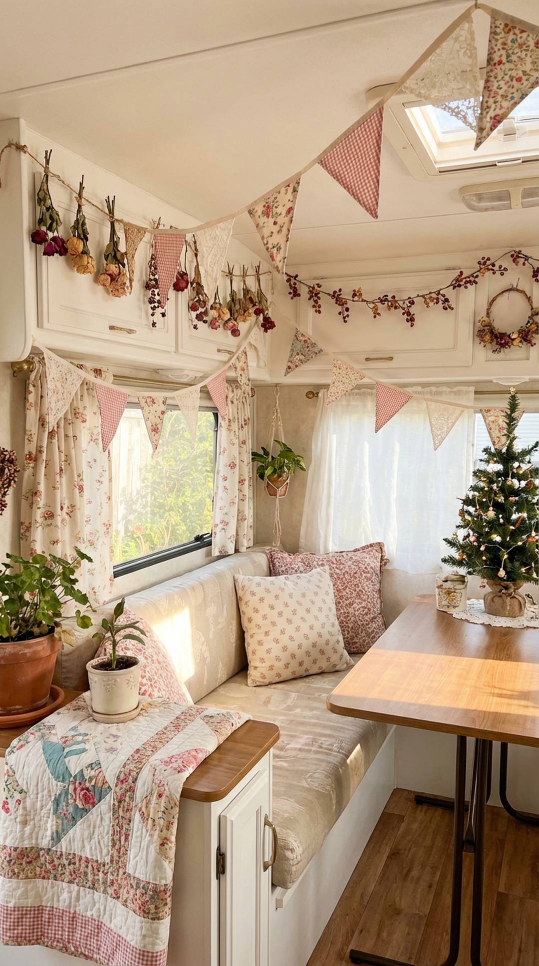 21. Fabric Bunting and Garland