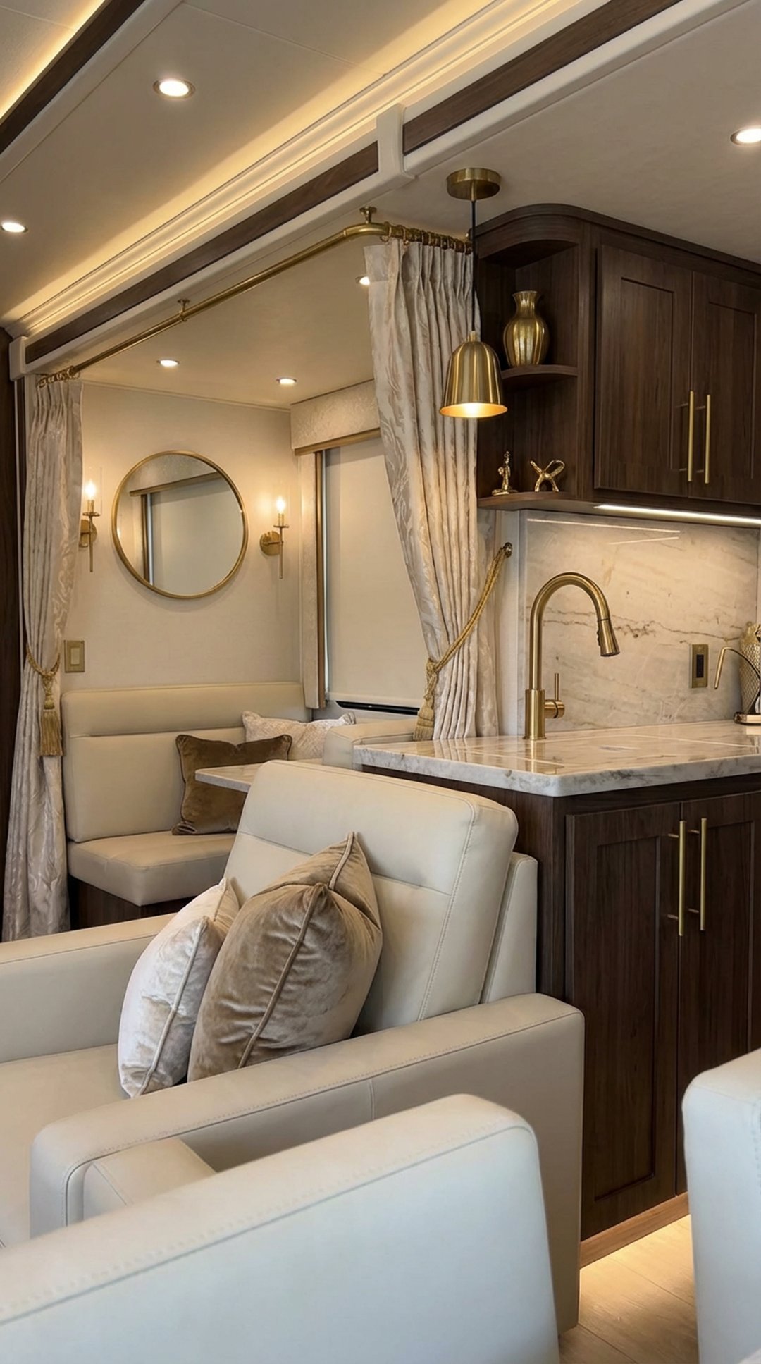 19. Gold Hardware and Fixtures