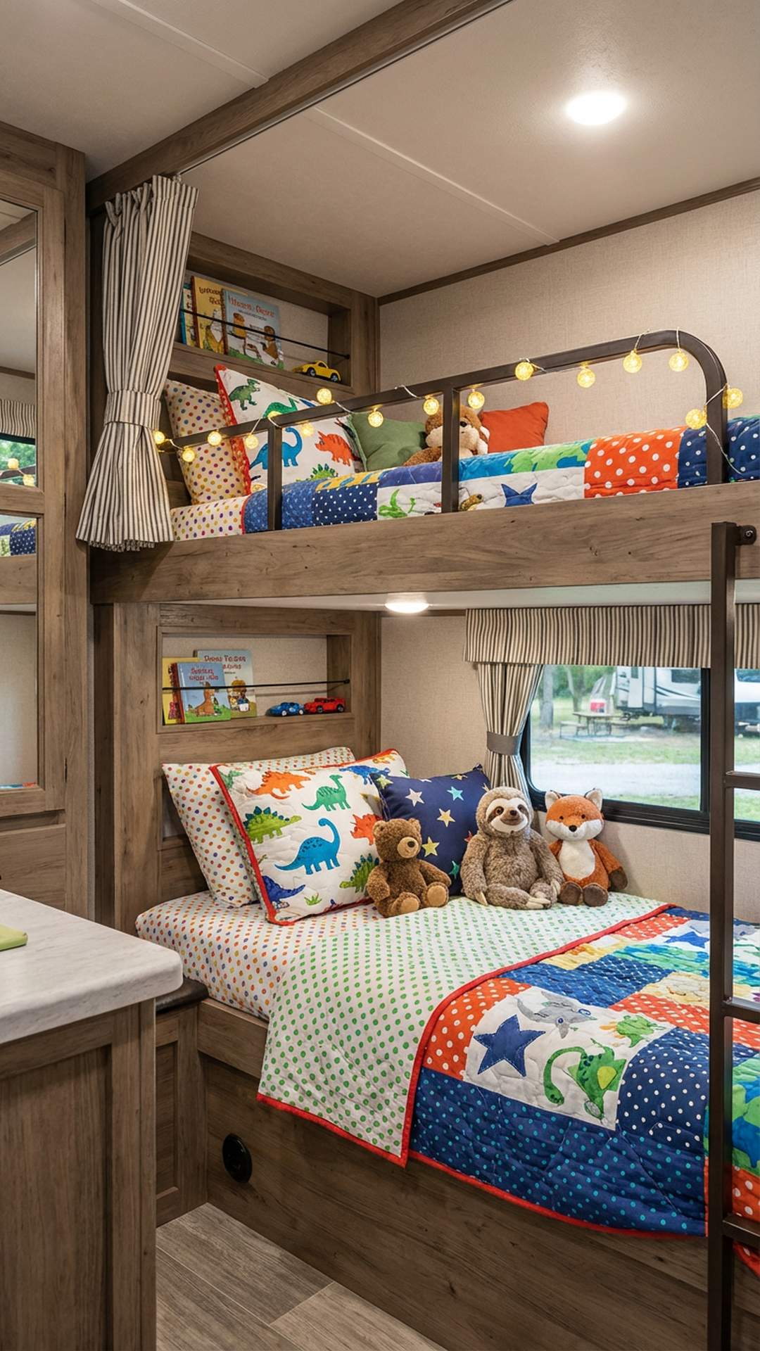 Create a Cozy Kids' Bunk Area