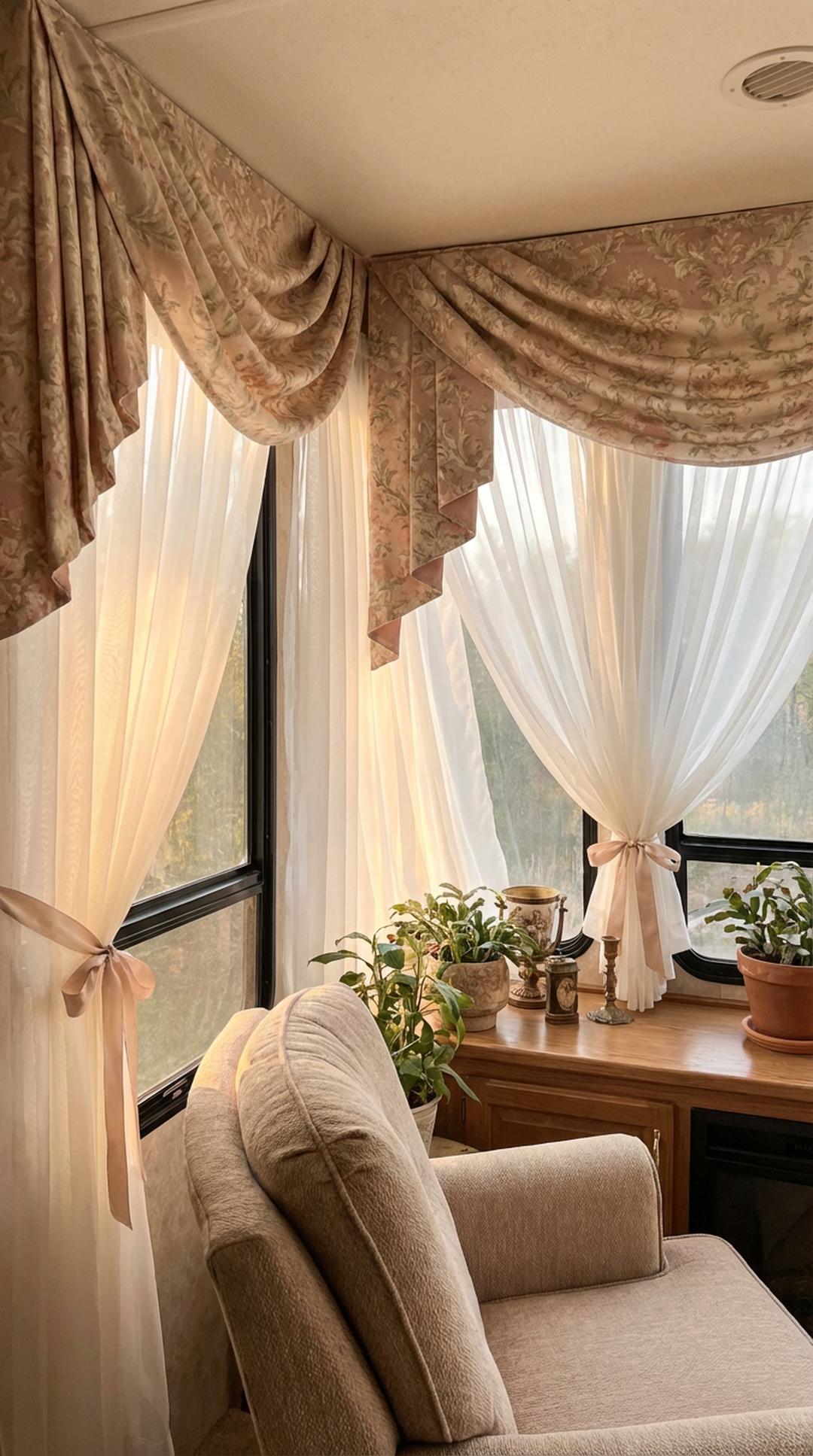 11. Layered Window Treatments