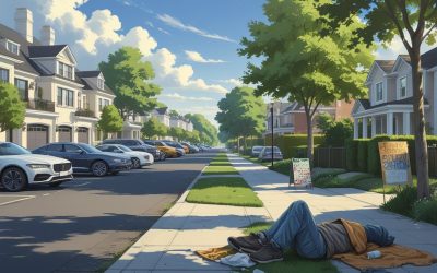 America’s Motorhome City (Millionaires Camp Next To Homeless)