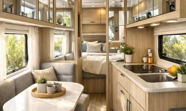 7 Ways to Use Mirrors to Make Your Camper Feel Bigger & Brighter